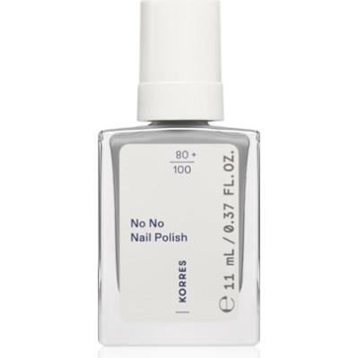 Korres No No Nail Polish lakier pielęgnujący do paznokci odcień 75 Foggy Blue 11 ml
