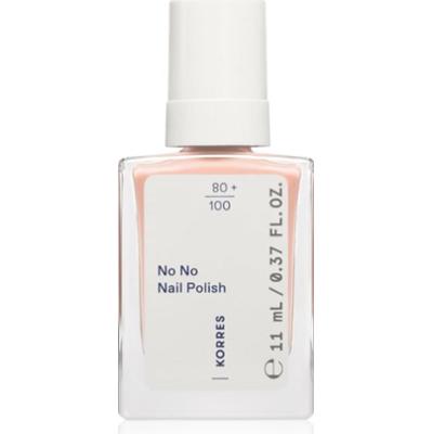 Korres No No Nail Polish lakier pielęgnujący do paznokci odcień 20 Peach Blush 11 ml