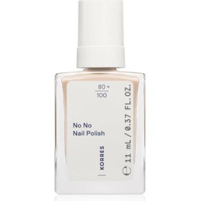 Korres No No Nail Polish lakier pielęgnujący do paznokci odcień 04 Jelly Peach 11 ml