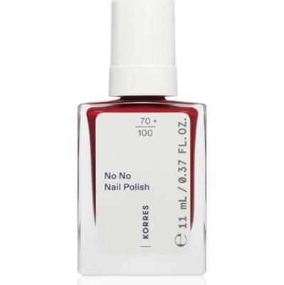 Korres No No Nail Polish lakier pielęgnujący do paznokci odcień 57 Wine Red 11 ml