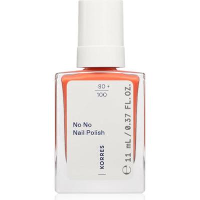 Korres No No Nail Polish lakier pielęgnujący do paznokci odcień 43 Summer Peach 11 ml