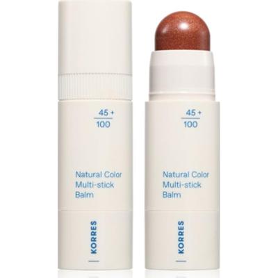 Korres Natural Color Multi-Stick Balm wieofunkcyjny kosmetyk do makijażu ust i policzków odcień Aegean Bronze - Healthy Glow 4.5 g