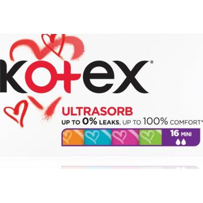 Kotex Ultra Sorb Mini tampony 16 szt.