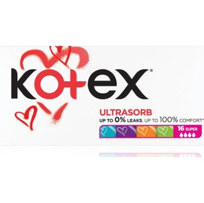Kotex Ultra Sorb Super tampony 16 szt.