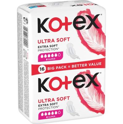Kotex Ultra Soft Super podpaski 16 szt.