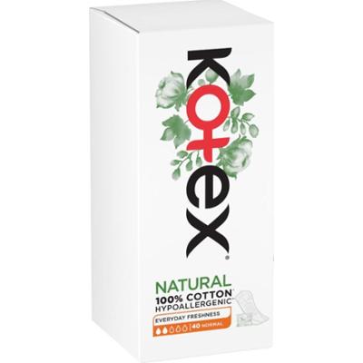 Kotex Natural Normal Everyday Freshness Liners wkładki higieniczne 40 szt.