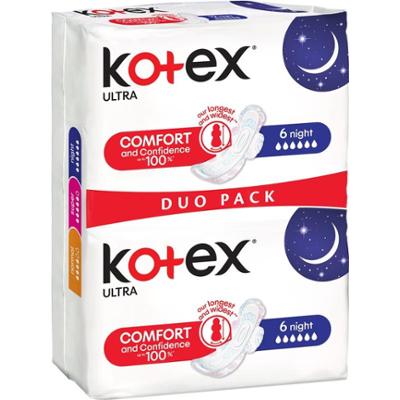 Kotex Ultra Comfort Night podpaski 12 szt.
