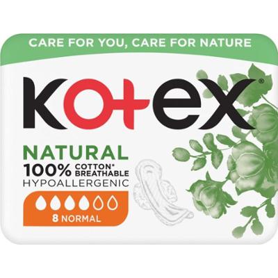 Kotex Natural Normal podpaski 8 szt.