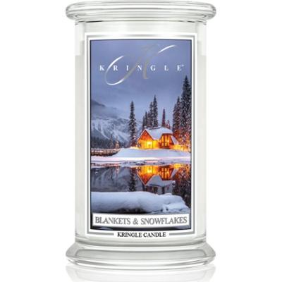 Kringle Candle Blankets & Snowflakes świeczka zapachowa 624 g