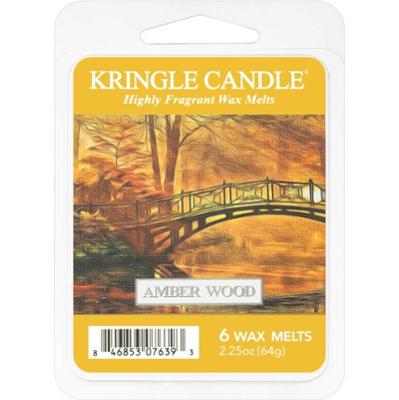 Kringle Candle Amber Wood wosk do aromaterapii 64 g
