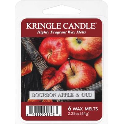 Kringle Candle Bourbon Apple & Oud wosk do aromaterapii 64 g