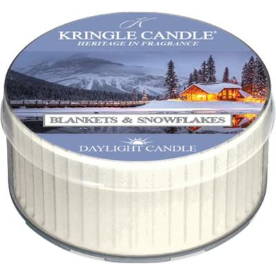 Kringle Candle Blankets & Snowflakes Daylight DTC świeczka zapachowa 42 g