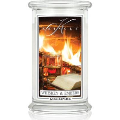 Kringle Candle Whiskey & Embers świeczka zapachowa 623 g