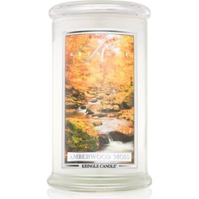 Kringle Candle Amberwood Moss świeczka zapachowa 624 g