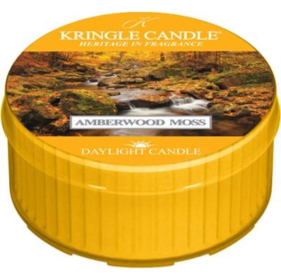 Kringle Candle Amberwood Moss świeczka typu tealight 42 g
