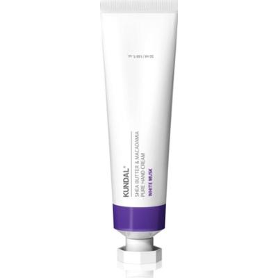 KUNDAL Shea Butter & Macadamia White Musk krem nawilżający do rąk o działaniu odżywczym 50 ml