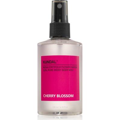 KUNDAL Pure Moist Body Mist Cherry Blossom nawilżający spray do ciała o działaniu uspokajającym 128 ml