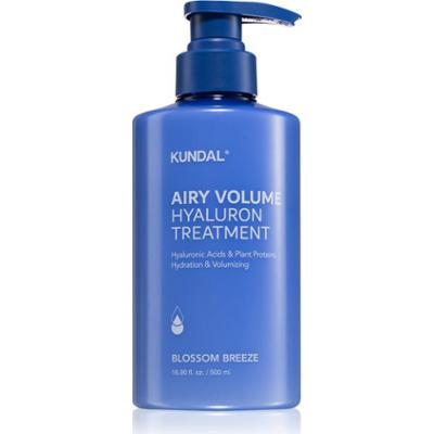 KUNDAL Airy Volume Hyaluron Treatment odżywka nawilżająca do zwiększenia objętości 500 ml