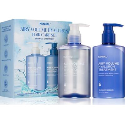 KUNDAL Airy Volume Hyaluron Set zestaw upominkowy do włosów