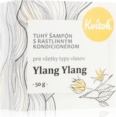 Kvitok Ylang Ylang szampon w kostce do włosów blond 50 g