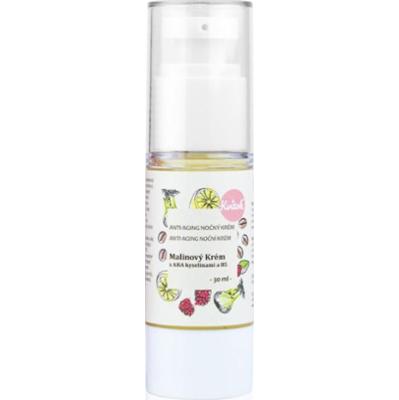 Kvitok Raspberry Cream with AH Acids krem na noc do skóry dojrzałej 40+ 30 ml