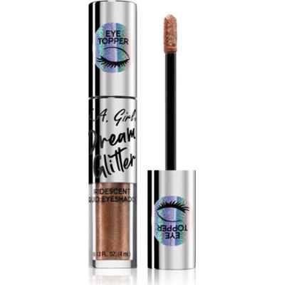 L.A. Girl Cosmetics Dream Glitter błyszczące cienie do powiek w płynie odcień Golden Rays 4 ml
