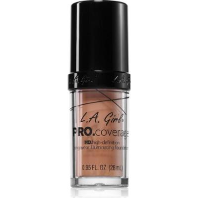 L.A. Girl Cosmetics PRO. Coverage rozjaśniający podkład w płynie odcień Natural 28 ml