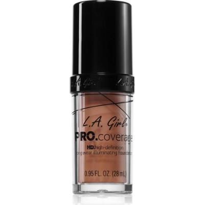 L.A. Girl Cosmetics PRO. Coverage rozjaśniający podkład w płynie odcień Beige 28 ml