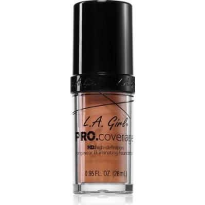 L.A. Girl Cosmetics PRO. Coverage rozjaśniający podkład w płynie odcień Soft Honey 28 ml