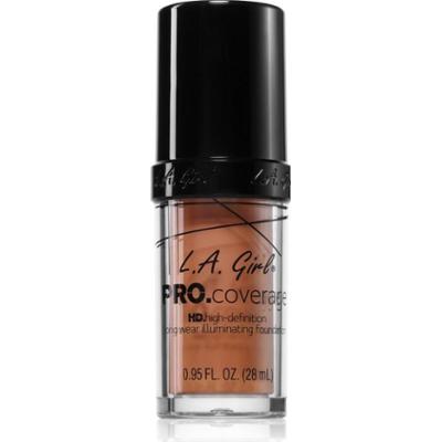 L.A. Girl Cosmetics PRO. Coverage rozjaśniający podkład w płynie odcień Sand 28 ml