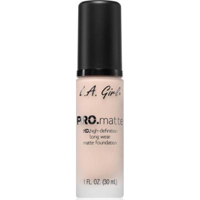 L.A. Girl Cosmetics PRO. Matte HD trwały podkład z matowym wykończeniem odcień Ivory 30 ml