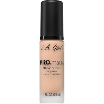 L.A. Girl Cosmetics PRO. Matte HD trwały podkład z matowym wykończeniem odcień Bisque 30 ml