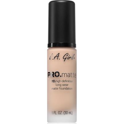 L.A. Girl Cosmetics PRO. Matte HD trwały podkład z matowym wykończeniem odcień Natural 30 ml