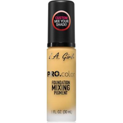 L.A. Girl Cosmetics PRO. Color kolorowy pigment do makijażu odcień Yellow 30 ml