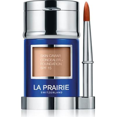 La Prairie Skin Caviar Concealer Foundation podkład i korektor SPF 15 odcień NW-40 Almond Beige 30 ml