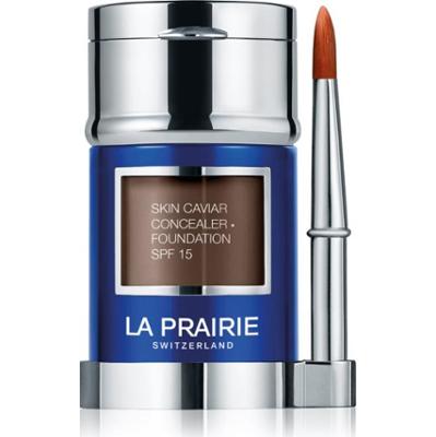 La Prairie Skin Caviar Concealer Foundation podkład i korektor SPF 15 odcień W-80 Warm Chestnut 30 ml