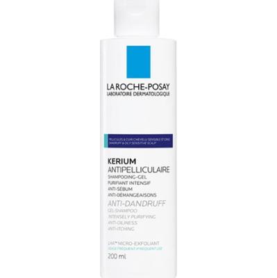 La Roche-Posay Kerium Anti-Dandruff szampon złuszczający przeciw tłustemu łupieżowi 200 ml