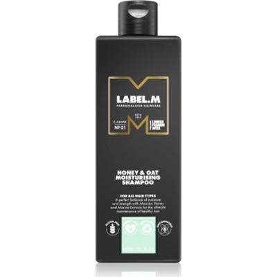 label.m Honey & Oat szampon nawilżający do codziennego użytku 300 ml