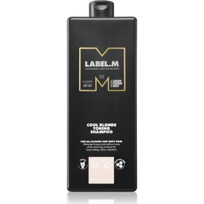 label.m Cool Blonde Toning Shampoo szampon neutralizująca żółtawe odcienie 1000 ml