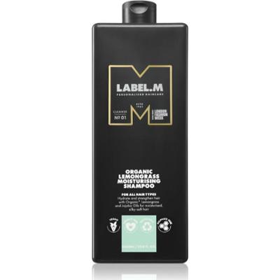 label.m Lemongrass Moisturising Shampoo szampon nawilżający z cytryną i trawą cytrynową 1000 ml
