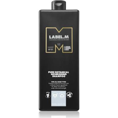 label.m Botanical Nourishing Shampoo szampon intensywnie odżywczy do wszystkich rodzajów włosów 1000 ml