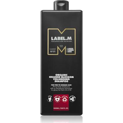 label.m Organic Orange Blossom Volumising Shampoo szampon naturalny do zwiększenia objętości włosów 1000 ml