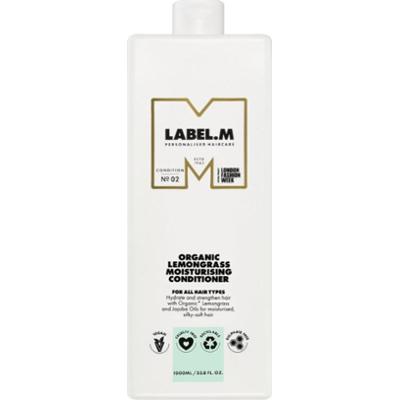label.m Organic Lemongrass Moisturising Conditioner odżywka głęboko nawilżająca z cytryną i trawą cytrynową 1000 ml