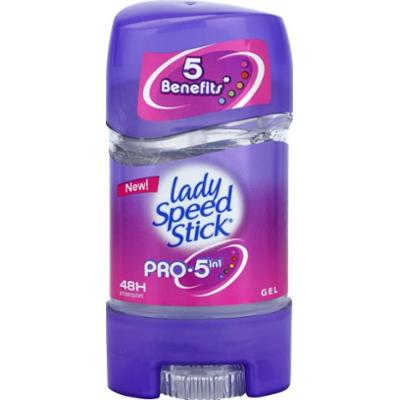 Lady Speed Stick 5 Benefits antyperspirant w żelu (48h) 65 g