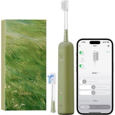 Laifen Wave Special elektryczna szczoteczka do zębów + 2 zapasowe końcówki Green 1 szt.