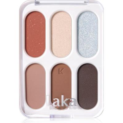 Laka Forever6 Eye Palette paleta cieni do powiek odcień 01 Beginning 7 g