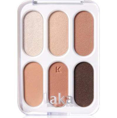 Laka Forever6 Eye Palette paleta cieni do powiek odcień 04 Tan Peach 7 g