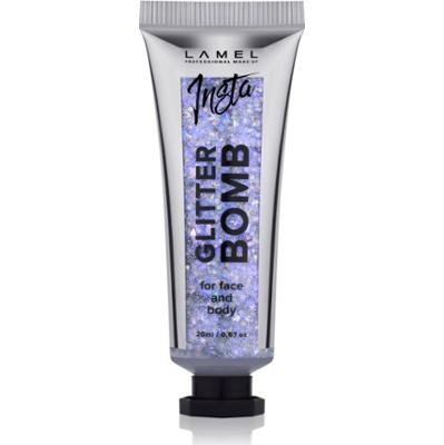 LAMEL Insta Glitter Bomb brokat do twarzy i ciała #401 20 ml