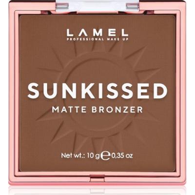LAMEL BASIC Sunkissed pudrowy bronzer z matowym wykończeniem 402 10 g
