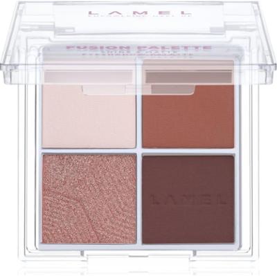 LAMEL Fusion paleta cieni do powiek odcień 401 10 g